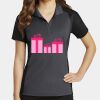 Women's Colorblock Micropique Sport Wick ® Polo Thumbnail