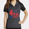 Women's Colorblock Micropique Sport Wick ® Polo Thumbnail