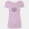 Women’s Triblend Scoop Neck T-Shirt Thumbnail