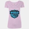 Women’s Triblend Scoop Neck T-Shirt Thumbnail