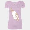 Women’s Triblend Scoop Neck T-Shirt Thumbnail