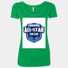 Women’s Triblend Scoop Neck T-Shirt Thumbnail