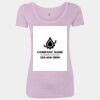 Women’s Triblend Scoop Neck T-Shirt Thumbnail