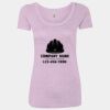 Women’s Triblend Scoop Neck T-Shirt Thumbnail