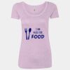 Women’s Triblend Scoop Neck T-Shirt Thumbnail