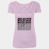 Women’s Triblend Scoop Neck T-Shirt Thumbnail