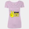 Women’s Triblend Scoop Neck T-Shirt Thumbnail