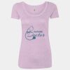 Women’s Triblend Scoop Neck T-Shirt Thumbnail