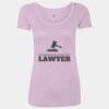 Women’s Triblend Scoop Neck T-Shirt Thumbnail
