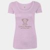 Women’s Triblend Scoop Neck T-Shirt Thumbnail
