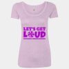Women’s Triblend Scoop Neck T-Shirt Thumbnail
