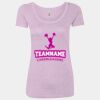 Women’s Triblend Scoop Neck T-Shirt Thumbnail