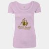 Women’s Triblend Scoop Neck T-Shirt Thumbnail