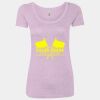 Women’s Triblend Scoop Neck T-Shirt Thumbnail