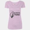 Women’s Triblend Scoop Neck T-Shirt Thumbnail