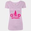 Women’s Triblend Scoop Neck T-Shirt Thumbnail