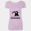 Women’s Triblend Scoop Neck T-Shirt Thumbnail
