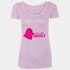 Women’s Triblend Scoop Neck T-Shirt Thumbnail