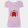 Women’s Triblend Scoop Neck T-Shirt Thumbnail