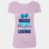 Women’s Triblend Scoop Neck T-Shirt Thumbnail