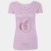 Women’s Triblend Scoop Neck T-Shirt Thumbnail