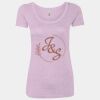 Women’s Triblend Scoop Neck T-Shirt Thumbnail