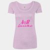 Women’s Triblend Scoop Neck T-Shirt Thumbnail