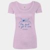 Women’s Triblend Scoop Neck T-Shirt Thumbnail
