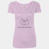 Women’s Triblend Scoop Neck T-Shirt Thumbnail
