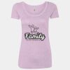 Women’s Triblend Scoop Neck T-Shirt Thumbnail