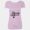 Women’s Triblend Scoop Neck T-Shirt Thumbnail