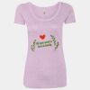 Women’s Triblend Scoop Neck T-Shirt Thumbnail