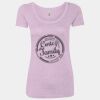 Women’s Triblend Scoop Neck T-Shirt Thumbnail
