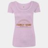 Women’s Triblend Scoop Neck T-Shirt Thumbnail
