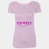 Women’s Triblend Scoop Neck T-Shirt Thumbnail
