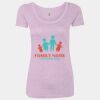 Women’s Triblend Scoop Neck T-Shirt Thumbnail