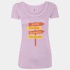 Women’s Triblend Scoop Neck T-Shirt Thumbnail