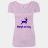 Women’s Triblend Scoop Neck T-Shirt Thumbnail