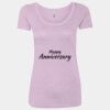 Women’s Triblend Scoop Neck T-Shirt Thumbnail
