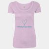 Women’s Triblend Scoop Neck T-Shirt Thumbnail
