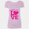 Women’s Triblend Scoop Neck T-Shirt Thumbnail