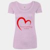 Women’s Triblend Scoop Neck T-Shirt Thumbnail