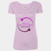 Women’s Triblend Scoop Neck T-Shirt Thumbnail