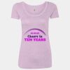 Women’s Triblend Scoop Neck T-Shirt Thumbnail
