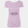 Women’s Triblend Scoop Neck T-Shirt Thumbnail