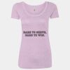 Women’s Triblend Scoop Neck T-Shirt Thumbnail
