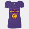 Women’s Triblend Scoop Neck T-Shirt Thumbnail
