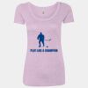 Women’s Triblend Scoop Neck T-Shirt Thumbnail