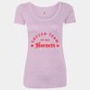 Women’s Triblend Scoop Neck T-Shirt Thumbnail