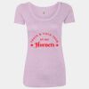 Women’s Triblend Scoop Neck T-Shirt Thumbnail